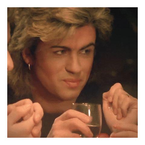 George Michael Wine GIF by WHAM!
