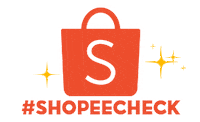 Orange Check Sticker by Shopee