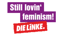 Feminism Links Sticker by DIE LINKE Hildesheim