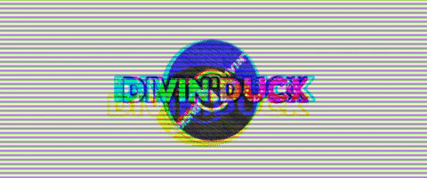 DivinDuck giphygifmaker logo snow brand GIF