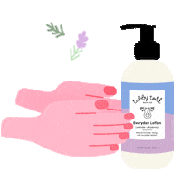 Hydrate Lavender Sticker by TubbyTodd