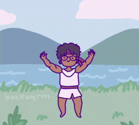 Happy Open Arms GIF