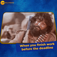 happy deadline GIF by Zee Bollywood