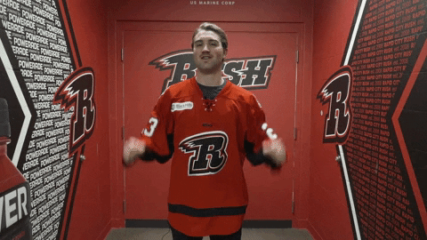 Yes Yes Yes Hockey GIF by Rapid City Rush