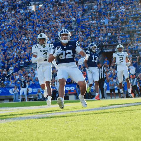 Byu Football GIF by BYU Cougars