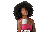 Coffe Cabelo Crespo Sticker by Salon Line