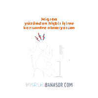 Migren Sticker by Novartis