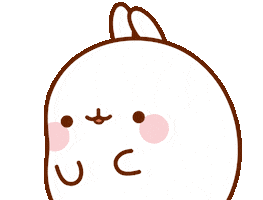Shocked Freak Out Sticker by Molang