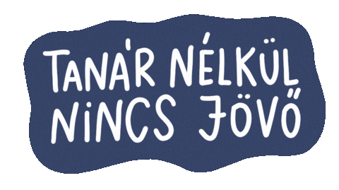Tanulas Tanar Sticker
