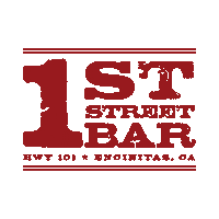 1stStreetbar encinitas 1ststreet 1ststreetbar Sticker