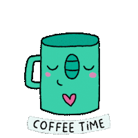 Coffee Time Sticker