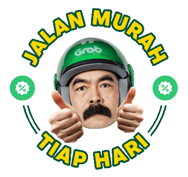 Adam Grabid Sticker by Grab Indonesia