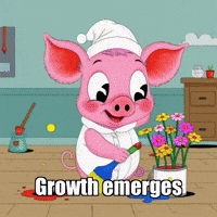 Flower Life GIF by The Pigasso