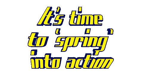 Spring Season Sticker by OpticalArtInc.
