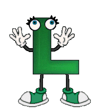 L Sticker