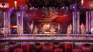 Christmas In Rockefeller Center GIF by NBC