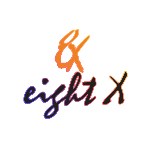 EightX giphygifmaker fashion rainbow style Sticker
