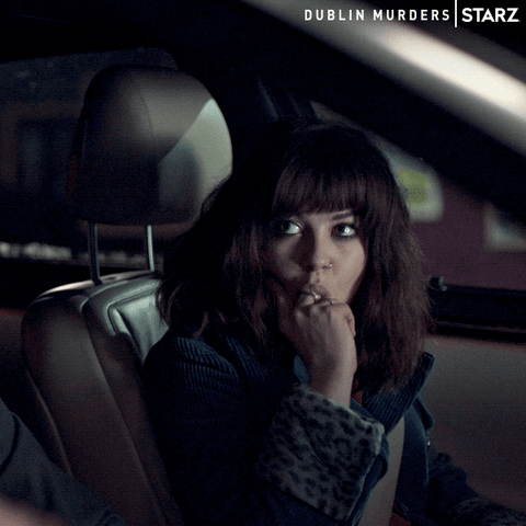 Sarah Greene Middle Finger GIF by Dublin Murders