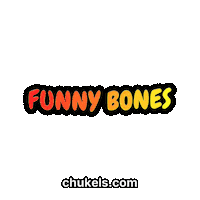 Happy Funny Bones Sticker by chukels