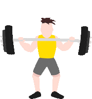 sport lift Sticker