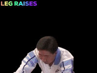 노무현 Leg Raises GIF
