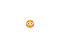 Shocked Face Sticker