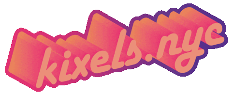 Rainbow Text Sticker