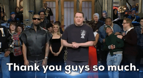 Snl Thank You Guys So Much GIF by Saturday Night Live