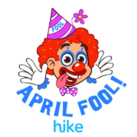 1 april india Sticker by Hike Messenger