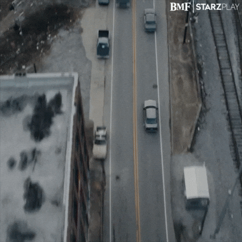 STARZPLAYES car driving bmf black mafia family GIF