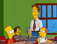 Excited Episode 9 GIF by The Simpsons