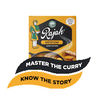 RajahSouthAfrica curry spices rajah curry powder Sticker