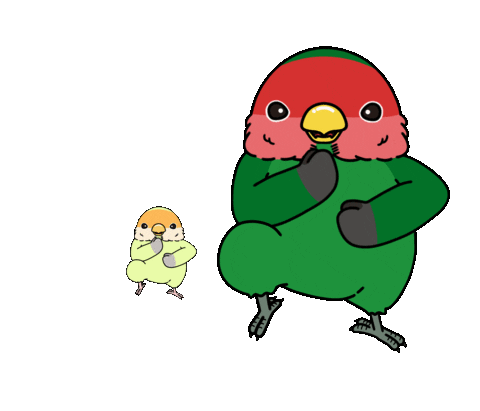 Dance Bird Sticker