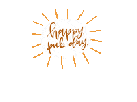 Publication Book Birthday Sticker