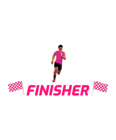 Marathon Finish Sticker by Smartfren