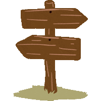 Road Hiking Sticker by Restful Mind