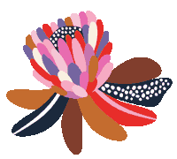 Flower Garden Sticker by Erstwilder