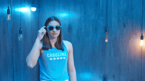 University Of North Carolina Sunglasses GIF by UNC Tar Heels