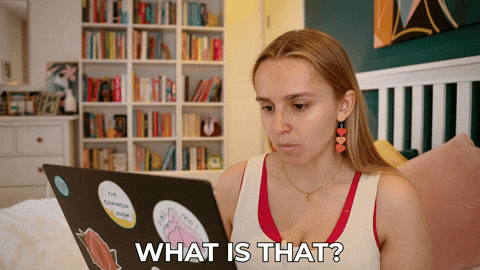 Confused What Is It GIF by HannahWitton