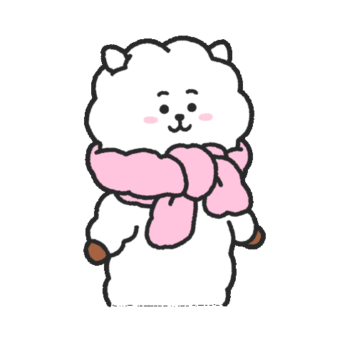 Style Scarf Sticker by BT21