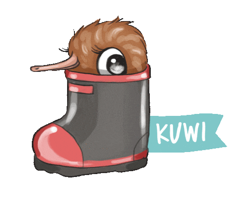 New Zealand Kiwi Sticker