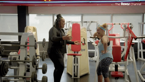 Fight Like A Girl Wwe GIF by The Roku Channel