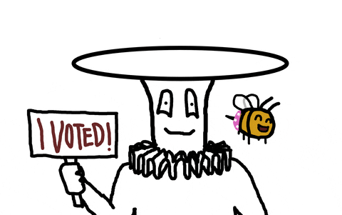 giphyupload vote politics king sign GIF