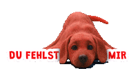 Hab Dich Lieb Sticker by Clifford Movie