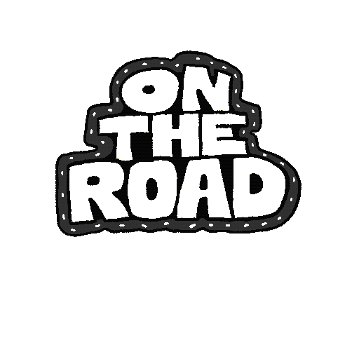 emmadoesartonline car driving drive road Sticker