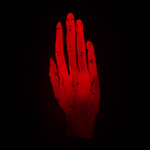 Massikka middle finger red right hand massikka GIF