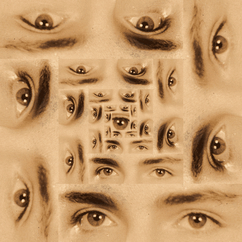 Eye Marching GIF by RetroCollage