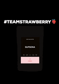 Supsona black healthy shake tasty GIF