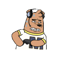 Challenge Accepted What Sticker by Meme World of Max Bear