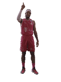 TelekomBaskets basketball swipe up up point up Sticker